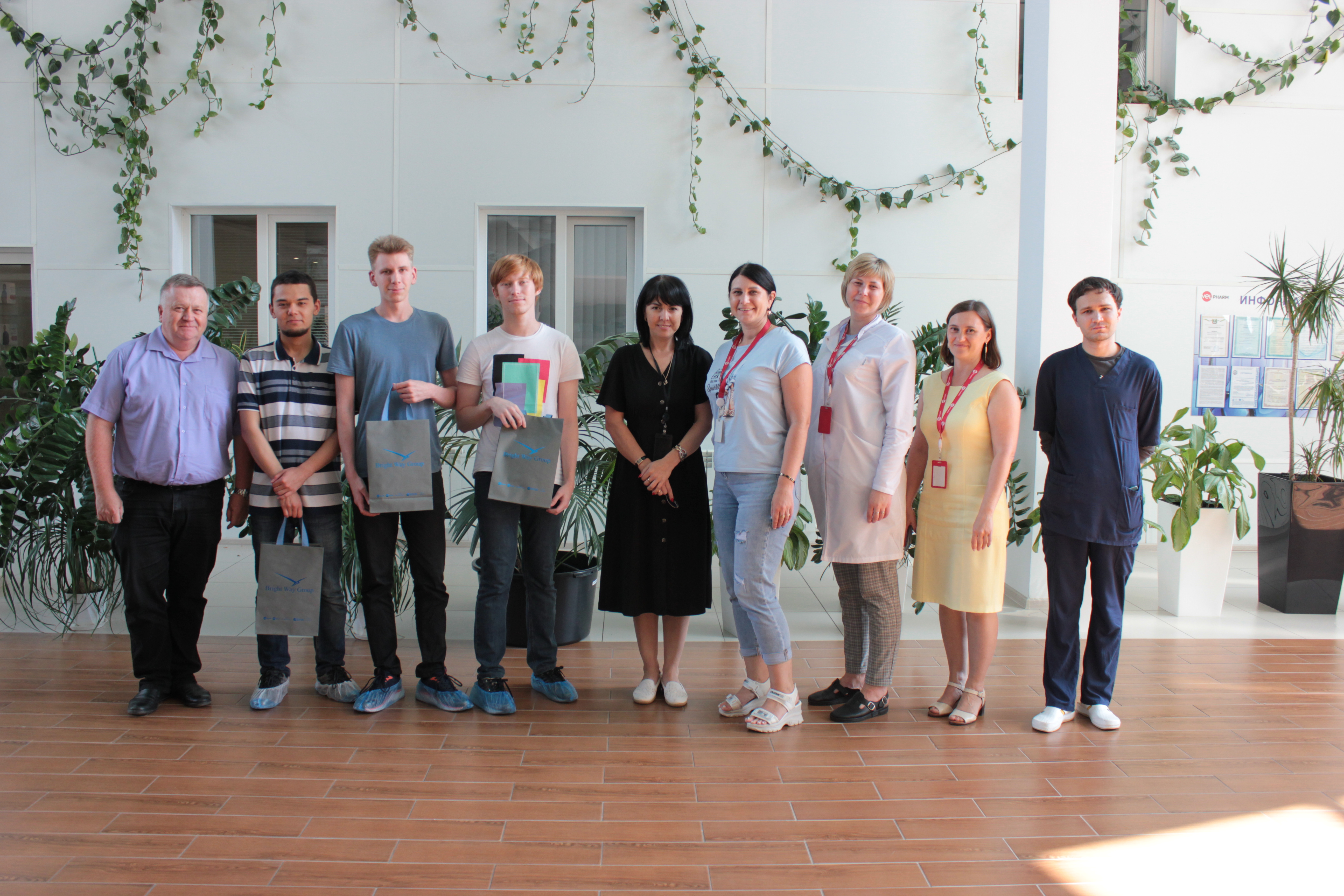 "Велфарм" наградил студентов за успешное завершение производственной практики